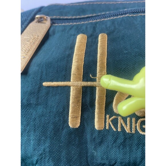 Harrods Knightsbridge Green Travel Duffel Bag Large Tote Weekender Carry-On - Picture 10 of 16